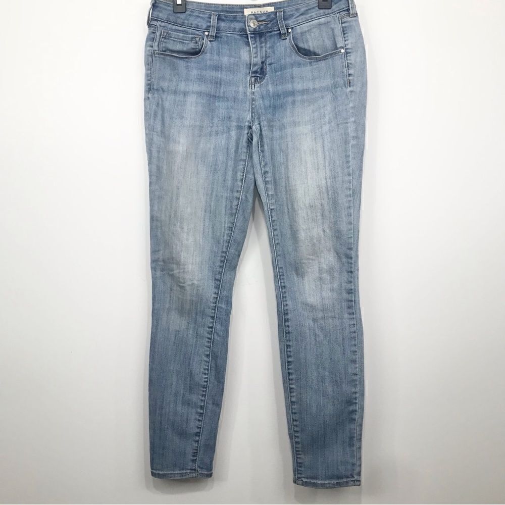 Pacsun Blue Low-rise Skinny light Wash Jeans